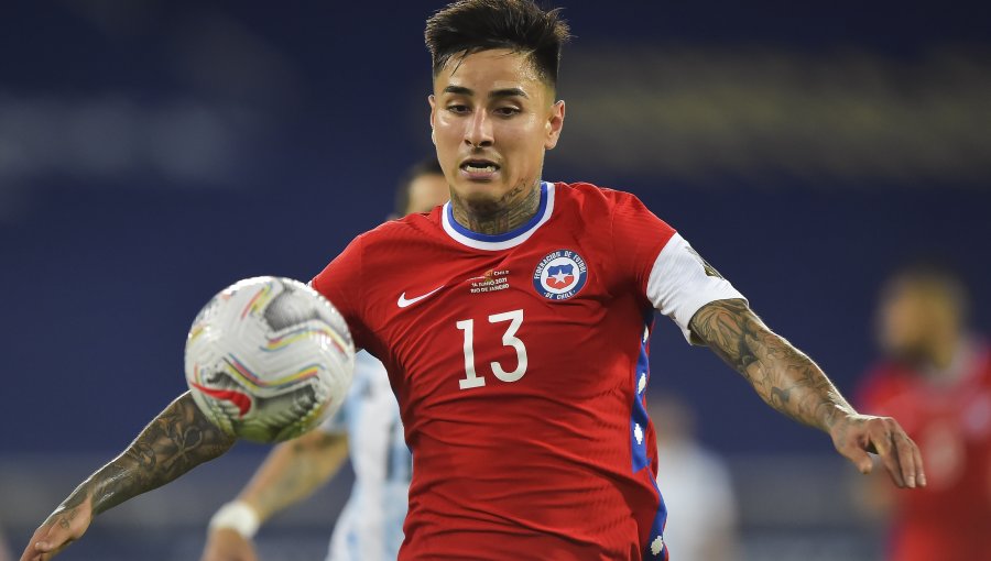 Erick Pulgar fue diagnosticado con Covid-19 y es baja para el partido contra Brasil por Clasificatorias