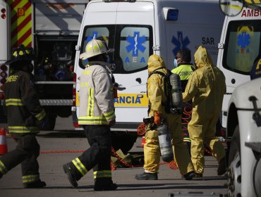 Emergencia química en empresa de Valparaíso generó masiva evacuación de trabajadores