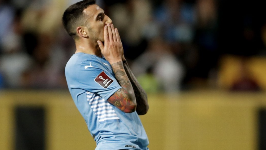 Uruguay suma nueva baja de cara al partido ante Chile en San Carlos de Apoquindo