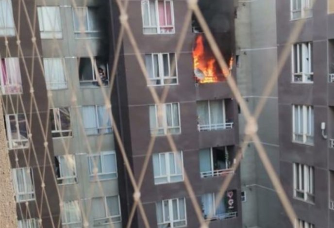 Madre y su bebé fueron rescatados por vecinos de incendio en departamento en La Cisterna