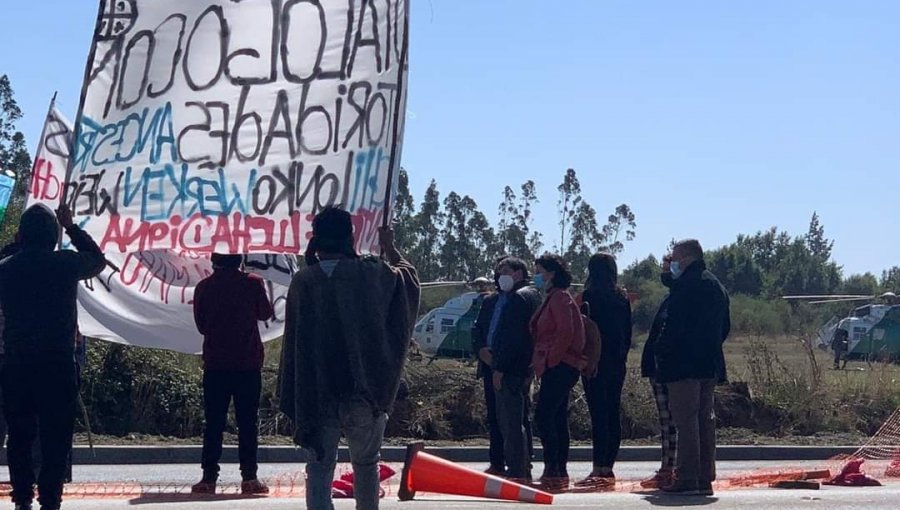 Manifestantes instalaron barricadas e impidieron ingreso de comitiva del subsecretario del Interior a Cañete