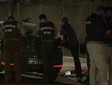 En violenta "encerrona", delincuentes robaron un automóvil tras el partido de Chile en Las Condes