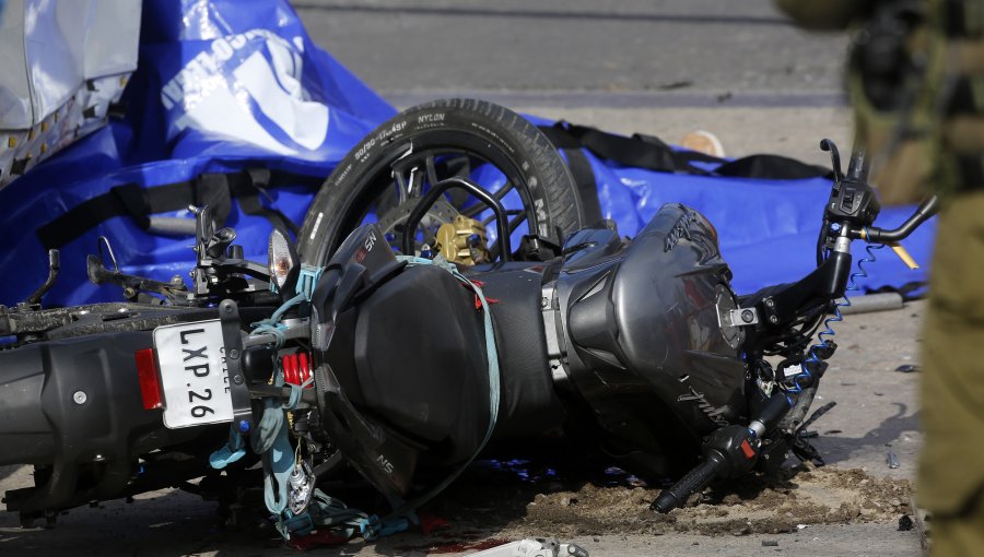 Funcionario de Gendarmería fallece en violento accidente de tránsito en la Costanera Norte