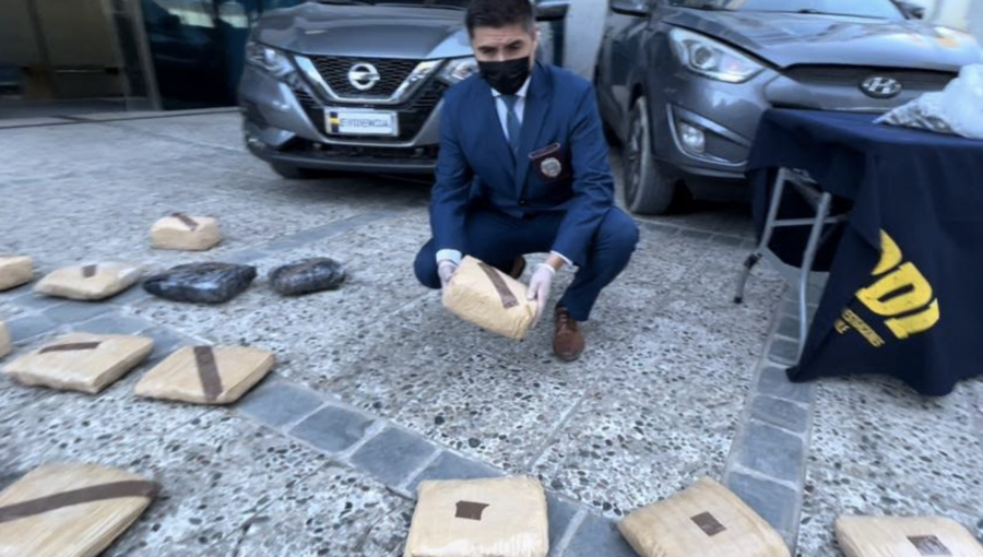 Desbaratan banda narco que transportaba más de $850 millones en drogas desde Antofagasta hacia Viña del Mar