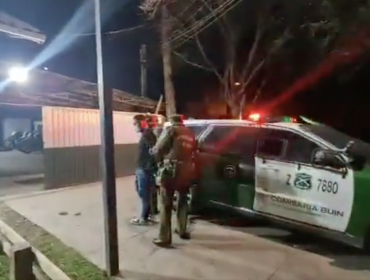 Capturan a banda de cinco delincuentes que intentó robar caja fuerte desde el Registro Civil de Buin