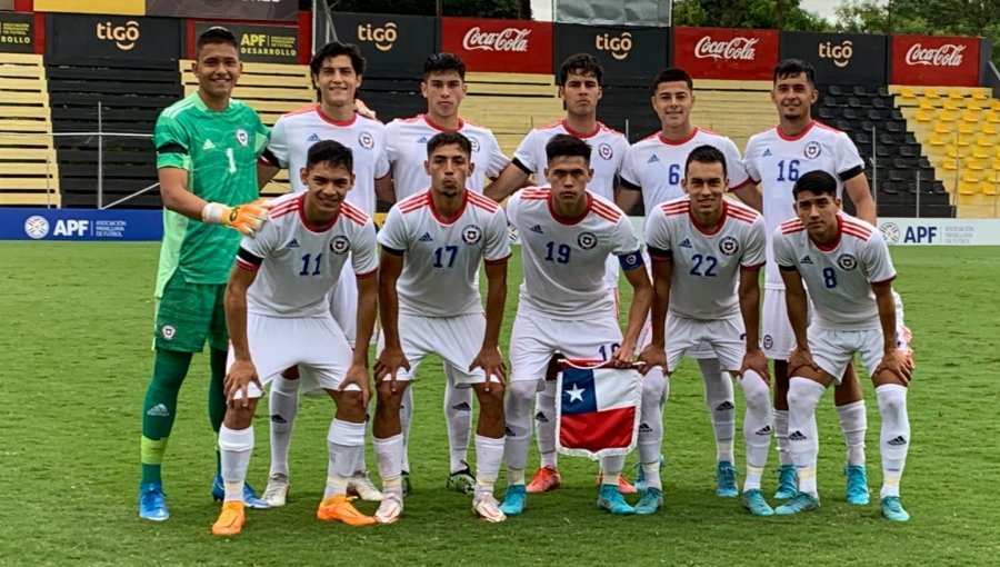 La Roja Sub-20 cayó ante Paraguay en duelo de preparación para el Sudamericano de Colombia