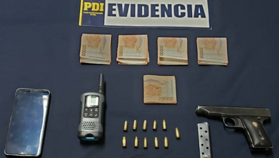 Caen dos miembros de violenta banda dedicada a robar sucursales de telefonía móvil en la región de Valparaíso