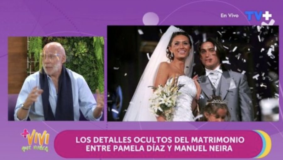 Tomás Cox reveló desconocida anécdota que marcó el matrimonio de Pamela Díaz y Manuel Neira: “Error mío”