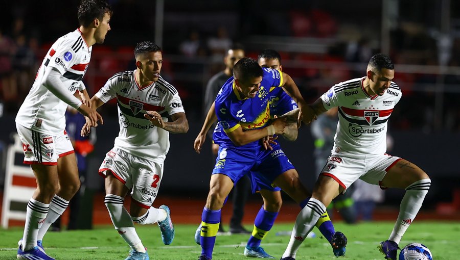 Everton sufre una derrota ante Sao Paulo y comienza a estancarse en la Copa Sudamericana