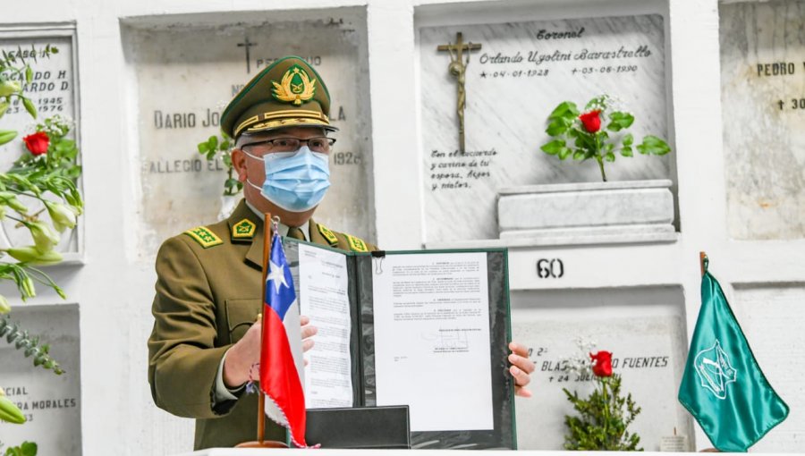 Carabineros declara el 12 de junio como “Día del Mártir” en homenaje y memoria de uniformados fallecidos en servicio
