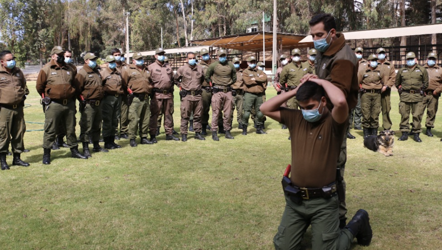 Carabineros de la región de Valparaíso fueron capacitados en materia de derechos humanos durante el actuar policial