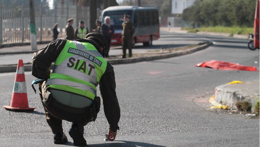 Dos personas fallecieron en accidentes de tránsito registrados durante el fin de semana largo en la región de Valparaíso