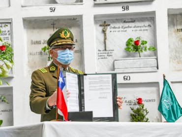 Carabineros declara el 12 de junio como “Día del Mártir” en homenaje y memoria de uniformados fallecidos en servicio