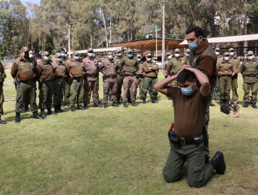 Carabineros de la región de Valparaíso fueron capacitados en materia de derechos humanos durante el actuar policial