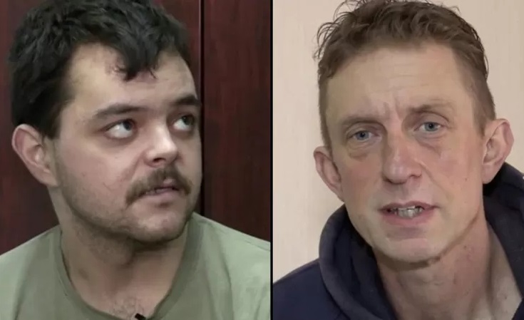 Los soldados británicos presos que aparecieron en la TV rusa pidiendo ser intercambiados por un aliado de Putin