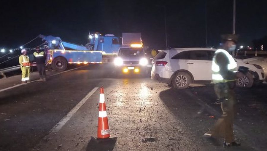 Tres fallecidos y ocho heridos deja accidente de tránsito protagonizado por camión de alto tonelaje en Rancagua