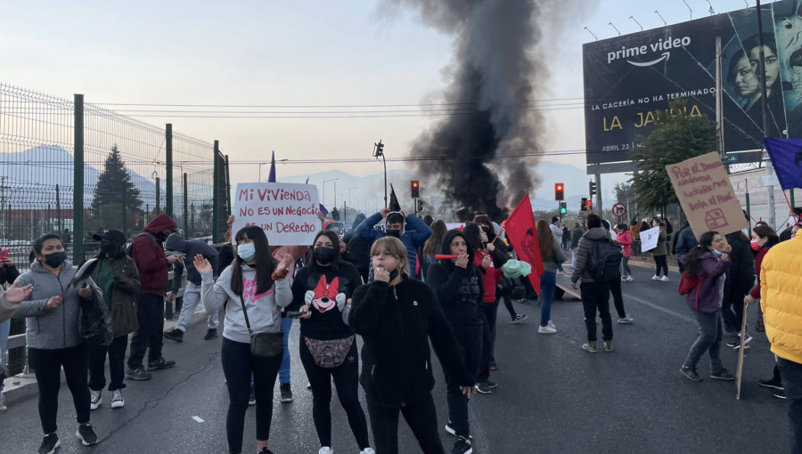 Vecinos de Conchalí protestaron contra la reducción de su proyecto habitacional