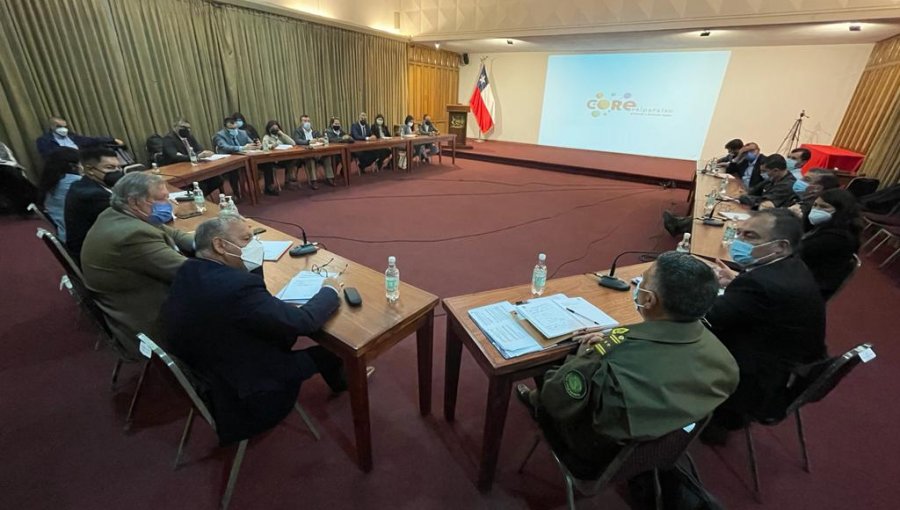 Consejo Regional de Valparaíso compromete recursos para enfrentar la delincuencia en el territorio