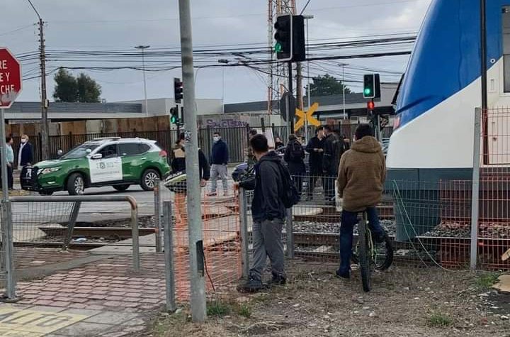 Adolescente de 16 años falleció tras ser atropellado por el Biotrén en el sector Los Molineros de Coronel