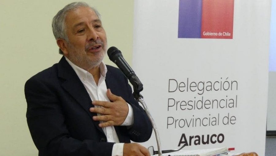 Delegado presidencial de la provincia de Arauco renunció al cargo aduciendo problemas de salud