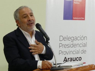 Delegado presidencial de la provincia de Arauco renunció al cargo aduciendo problemas de salud