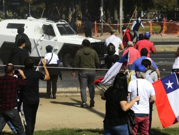 Manifestación de adherentes al «Rechazo» termina en incidentes en el Parque de la Aviación: reportan un apuñalado