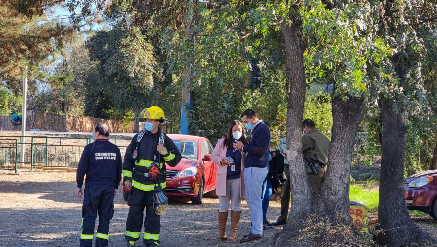 Emergencia química en Panquehue: Alumnos y profesores deben evacuar colegio tras uso de producto químico en predio agrícola cercano