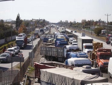 Nueve personas han sido detenidas en el marco de la paralización de los camioneros en rutas del país