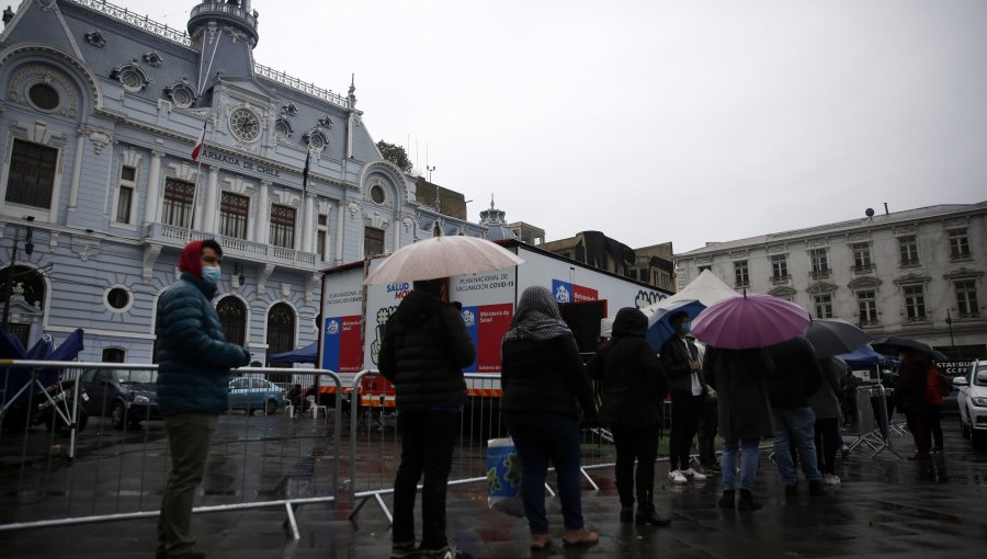 Hasta 20 mm de precipitaciones se esperan en la zona costera de la región de Valparaíso: en la tarde habrá viento y marejadas