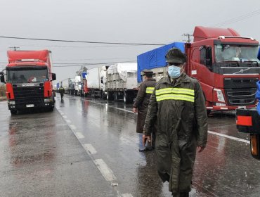 Reportan que camioneros siguen interrumpiendo el tránsito en San Fernando y en ruta hacia Calama