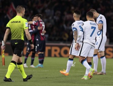 Alexis Sánchez vio acción en dolorosa derrota del Inter ante el Bologna de Gary Medel