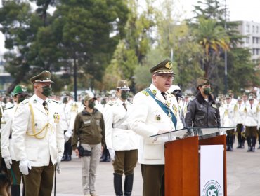 General Yáñez en aniversario 95° de Carabineros: "La sola reforma no va a solucionar el problema delictual”