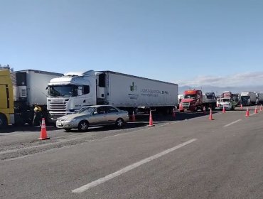 Con arraigo nacional queda camionero que participó en el bloqueo de la ruta 5 Norte en Coquimbo