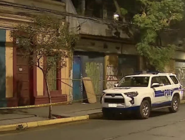 Sujeto fue asesinado al interior de un cité clandestino en la comuna de Santiago