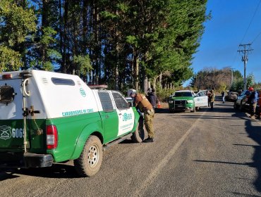 Encapuchados dispararon contra vehículos forestales en el sector de El Descabezado en Curanilahue