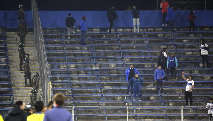 Delegación Presidencial instruye procesos sancionatorios contra la UC y Colo-Colo por incidentes en Copa Libertadores