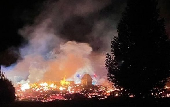 Gobierno ratifica querella por ataque incendiario que destruyó una casa patronal en fundo de Alto Biobío