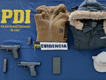 Capturan a peligroso delincuente autor de al menos seis robos con violencia en locales comerciales de Valparaíso