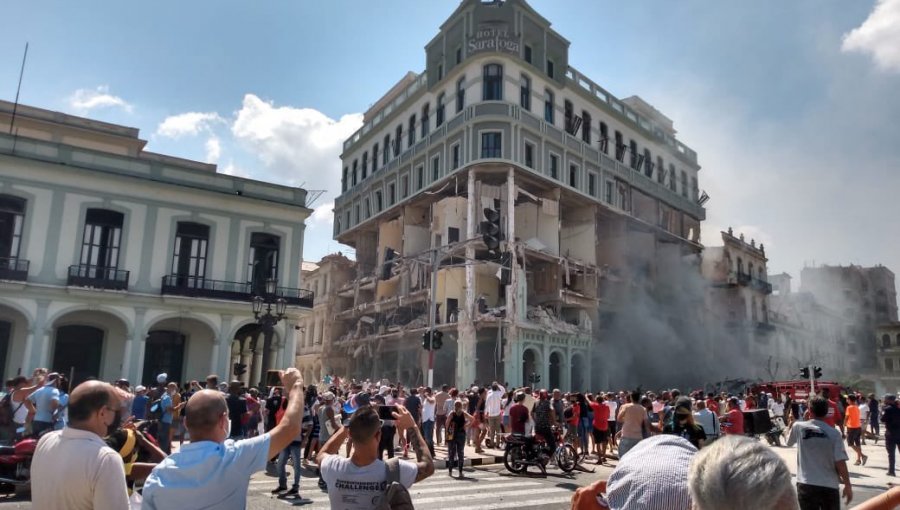 Al menos 8 muertos y una treintena de heridos tras explosión en el hotel Saratoga de La Habana Cuba