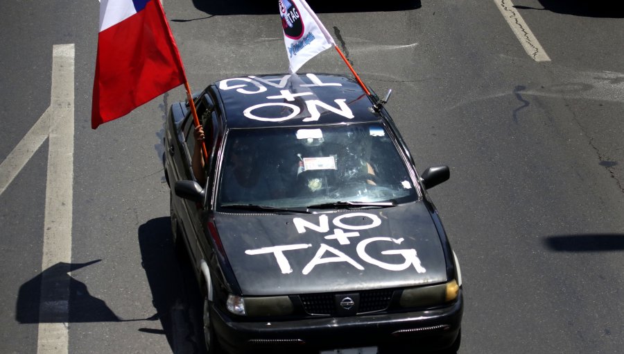 Movimiento «No más TAG» protagoniza nueva nueva jornada de manifestación en Pudahuel
