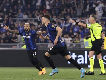 Inter de Vidal y Alexis se corona campeón de la Copa Italia tras vencer a Juventus