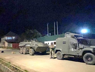 Desconocidos atacaron con armas de fuego la subcomisaría de Carabineros de Tirúa