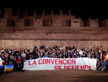 Convención entregó el borrador de la nueva Constitución a comisiones de Armonización y de Normas Transitorias