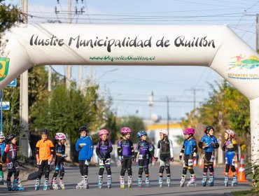 Patinadores de Quillón y Chillán se quedaron con la mayoría de los podios en la 2ª fecha del regional de patín carrera