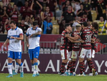 Universidad Católica sufre dura derrota ante Flamengo y se despide de la Copa Libertadores