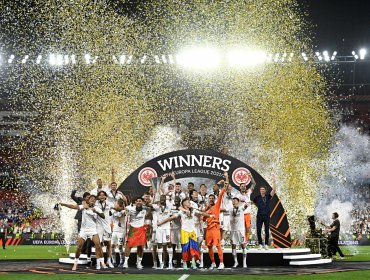 Eintracht Frankfurt venció por penales al Rangers y se consagró campeón de la Europa League