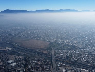 Decretan nueva alerta ambiental en la región Metropolitana para este jueves debido a las malas condiciones de ventilación