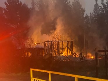 Carabineros descartó intencionalidad en incendio que afectó a la iglesia Nuestra Señora de Fátima en Freire