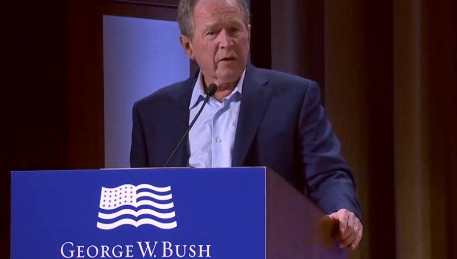 "Quiero decir... Ucrania": el lapsus de George W. Bush al condenar la invasión de Rusia "a Irak"