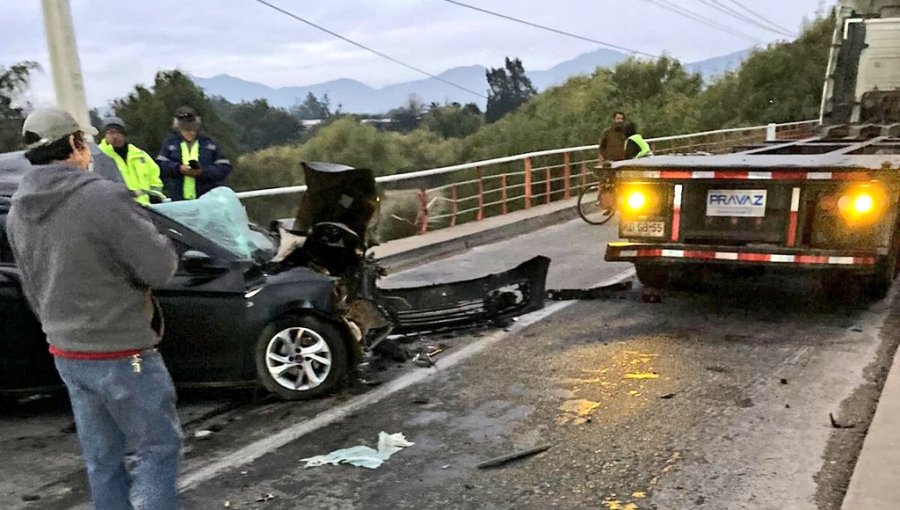 Tragedia camino a Casablanca: Dos menores y tres adultos perdieron la vida en violento accidente de tránsito